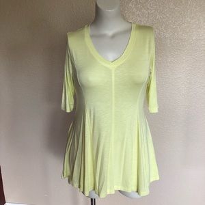 Soft Surroundings Amelia A-Line Swing Tunic Jersey Knit Top Size M New